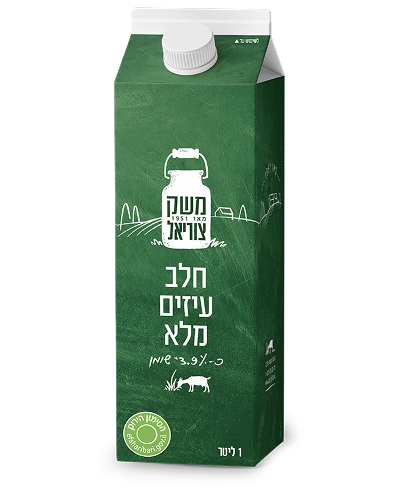 חלב עיזים בקרטון