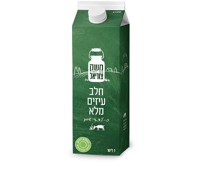חלב עיזים בקרטון
